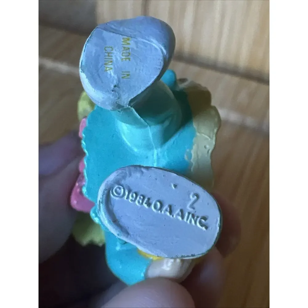 Vintage Cabbage Patch Kid Figure Mini Figurine 1984